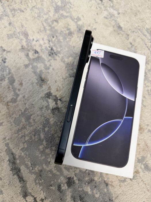 iPhone 16 Pro Max 256GB (Black Titanium)