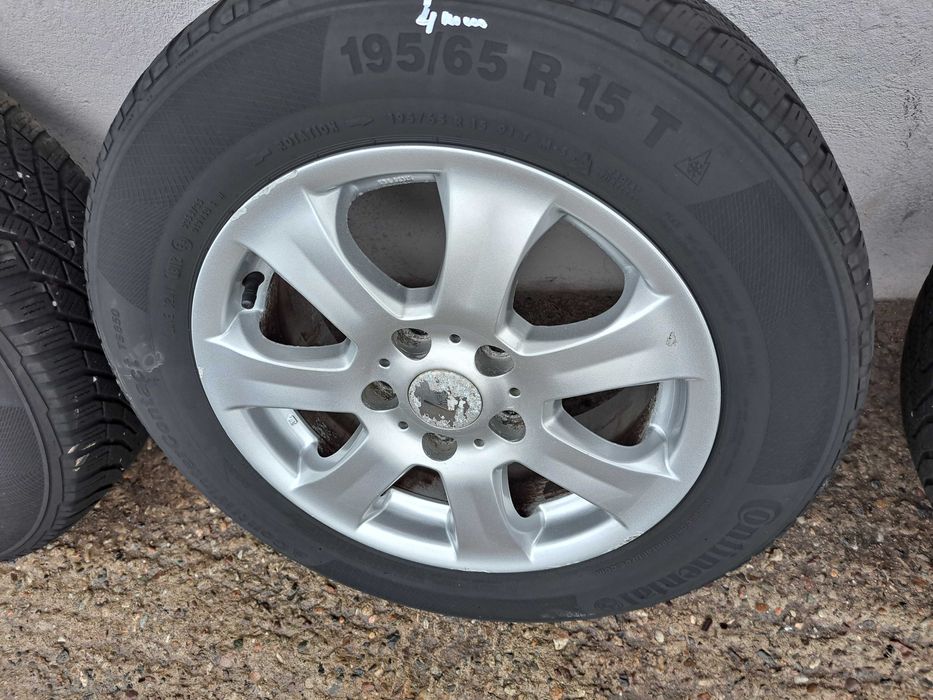 Felgi aluminiowe koła opony Audi A4 A6 VW B5 5X112 zima
