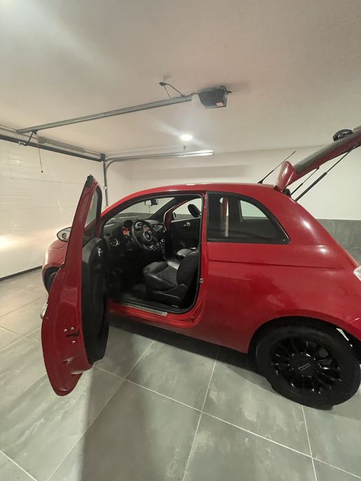 Fiat 500 vermelho