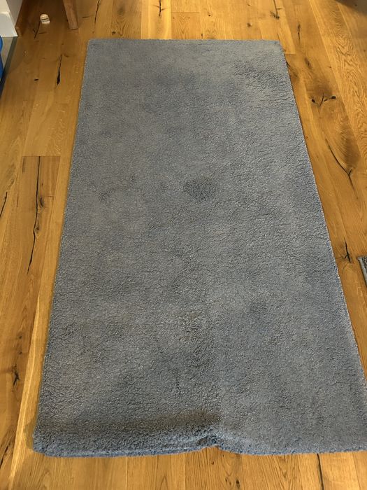 Dywan IKEA STOENSE 80×150 cm szaro-niebieski