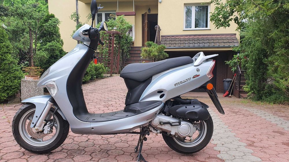 Skuter Kymco Vitality 50 2T polski salon 3600 km 2017