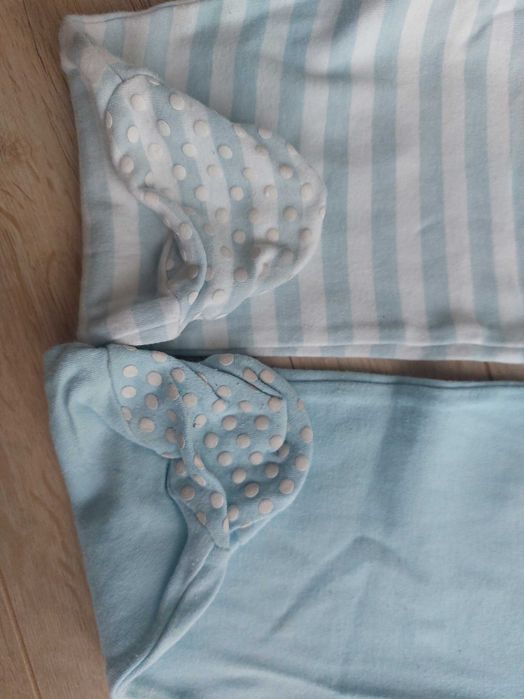 R.74 2 sztuki spodnie ze stopkami