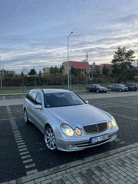 Mercedes E-klasa w211 3.2 r6, doinwestowany, bogate wyposażenie, HAK