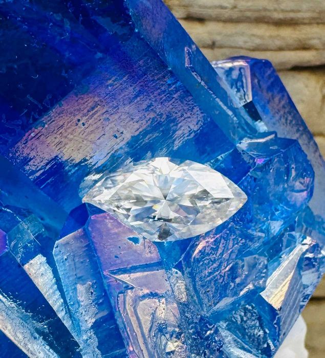 Diament Markiz 6x12mm 2CT VVS1-D Gratisy :) ŚWIĄTECZNE PROMOCJE !:)