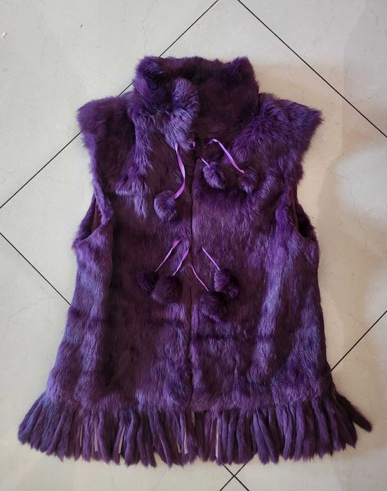 Kamizelka naturalna Futro