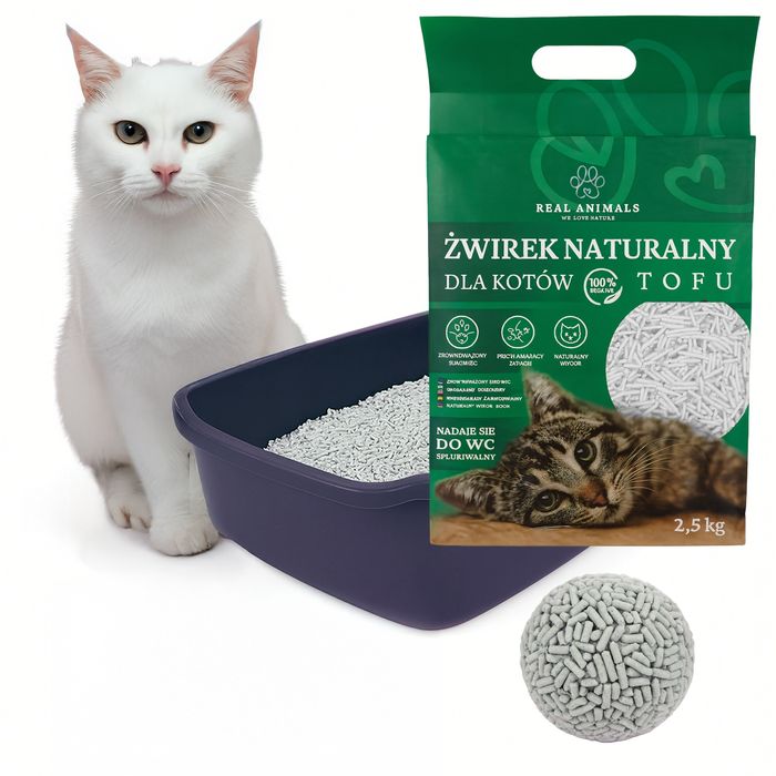 Польща AnimAll tofu Соєвий наповнювач для туалету анімал тофу