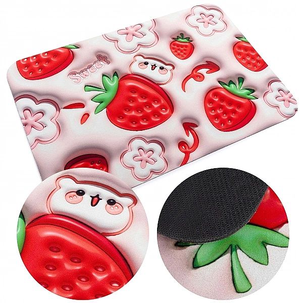 Mata Łazienkowa 3D Antypoślizgowa Chłonna Magic Dywanik Dziecięcy