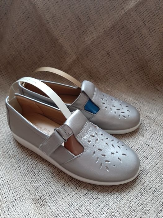 Туфли  hotter мокасины clarks , стелька 24 см