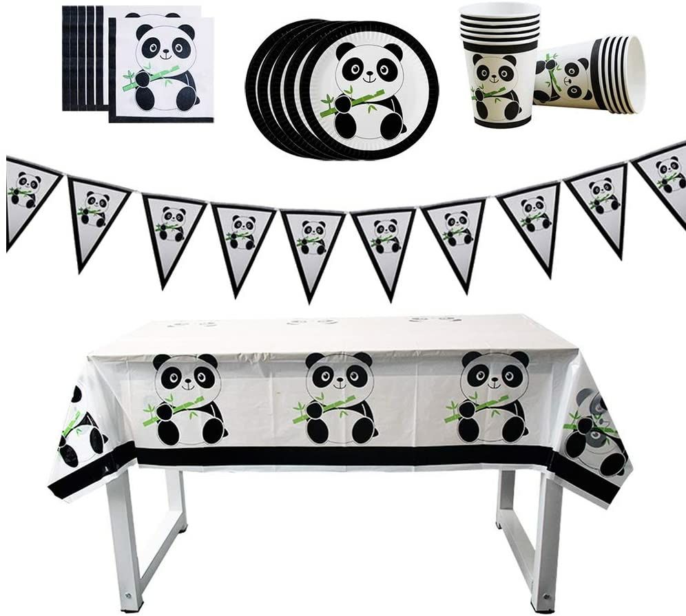 Conjunto decorativo do Panda - Ideal para Festas!