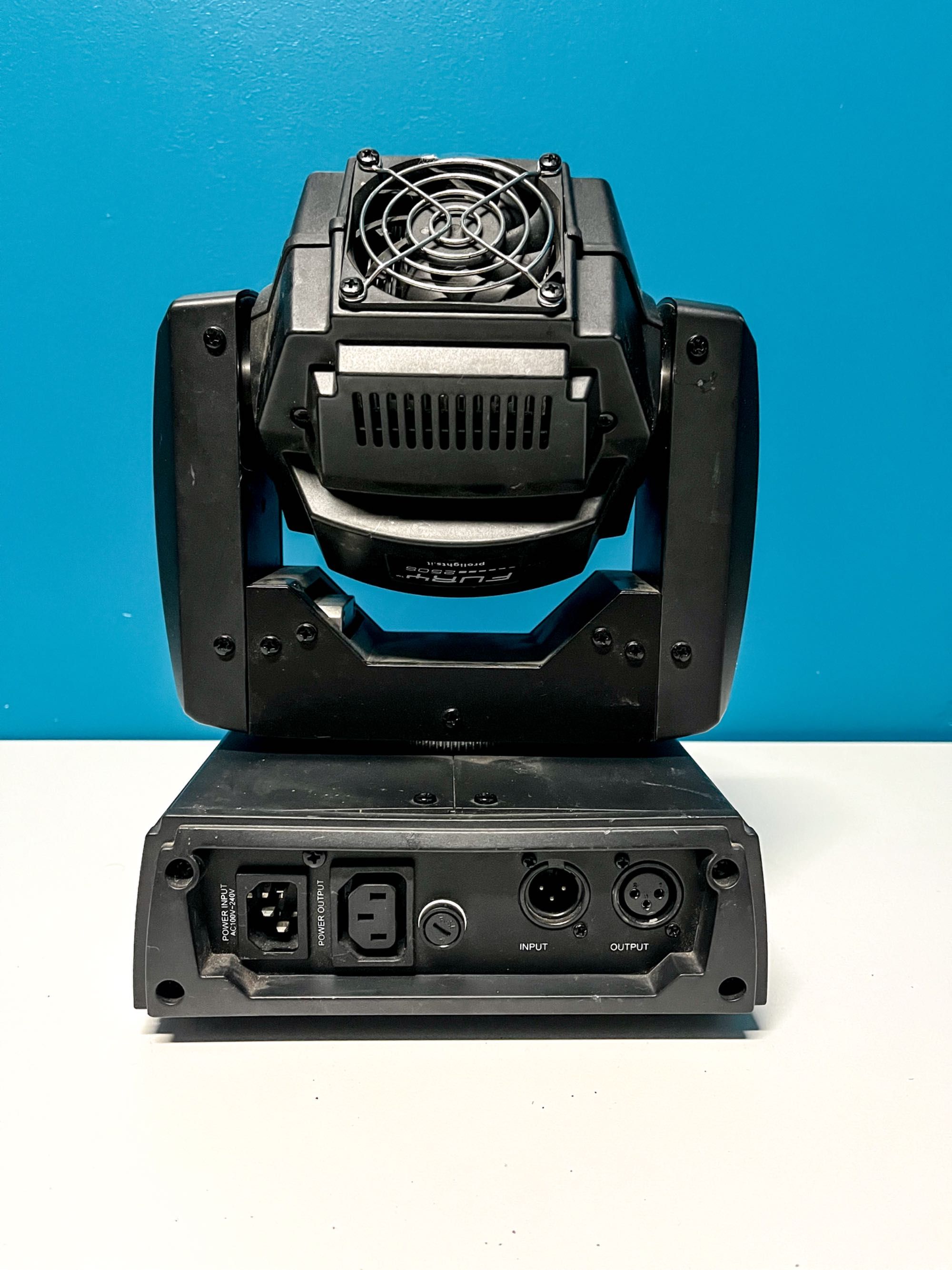 Fury 250S - niezawodny SPOT LED z pryzmatem i gobo, na eventy, wesela