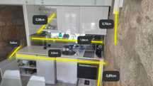 Movel de cozinha/Exaustor/placa