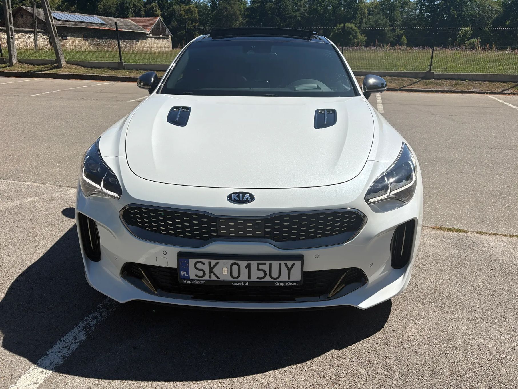 Kia Stinger Salon PL*Bezwyp*Skóra*Automat*Panorama*Nawi*Kamera*I rej 2019 Max wyp.