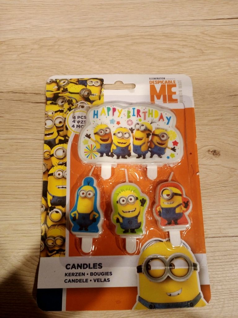 Akcesoria urodzinowe Minionki