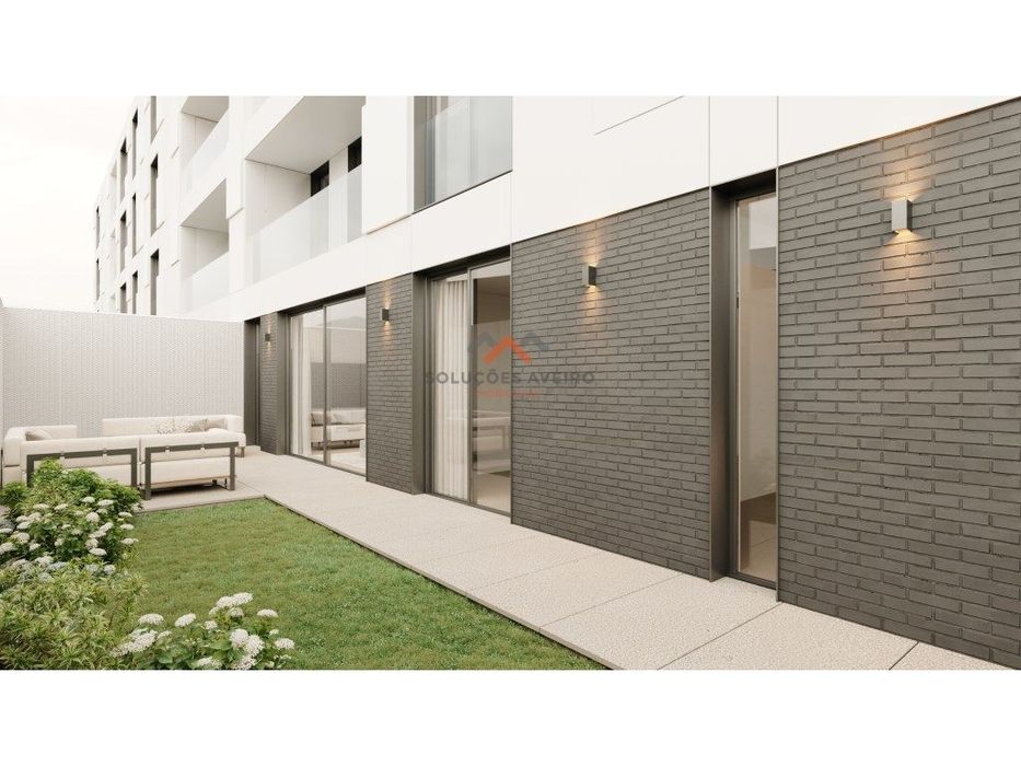 Apartamento T2+Terraço+Jardim - Aveiro