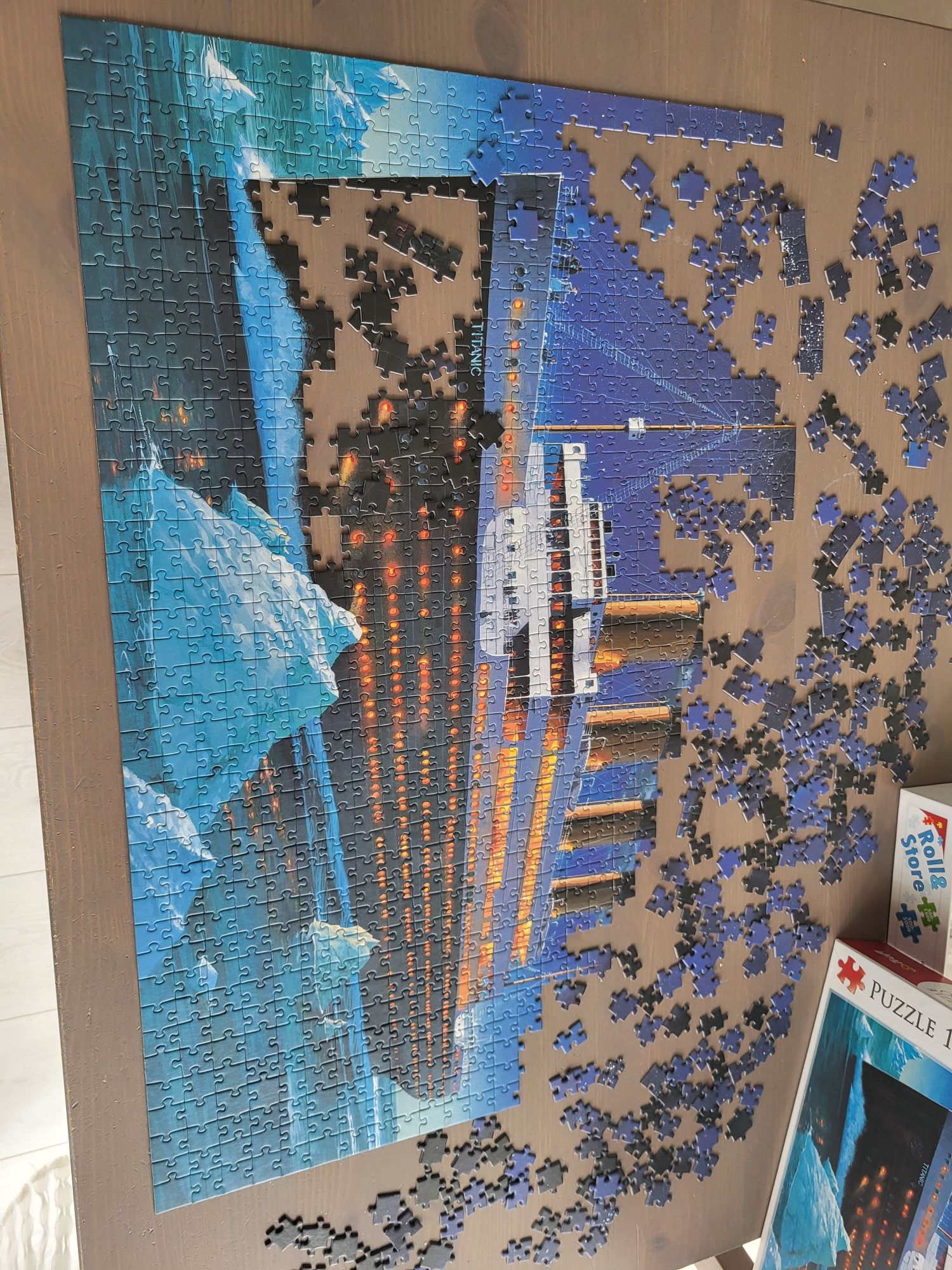 Puzzle 1000 elementów titanic trefl