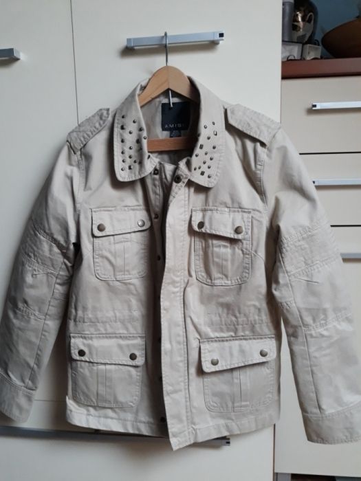 Kurtka, parka damska wiosenna rozm 38, m, amisu, New yorker