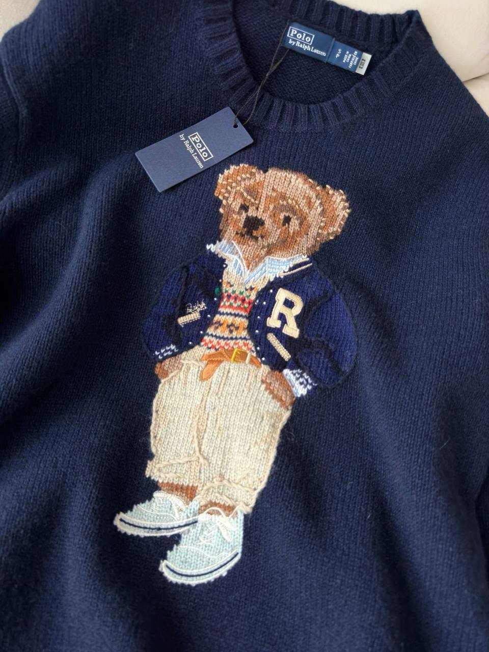 Hit Sweterki Ralph Lauren Misie Bear! Różne kolory i  modele XS S M L