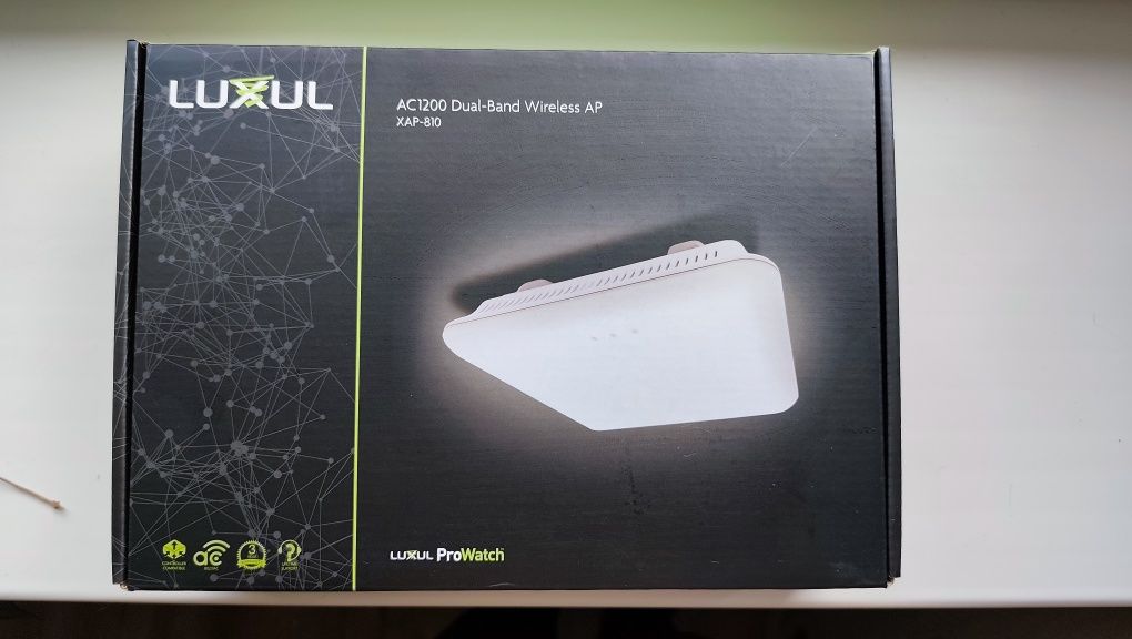 Luxul XAP-810 | Bezprzewodowy, dwupasmowy Access Point AC1200, NOWY