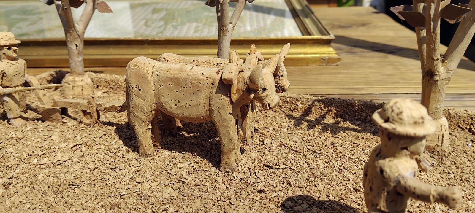 Arte pastoril em cortiça