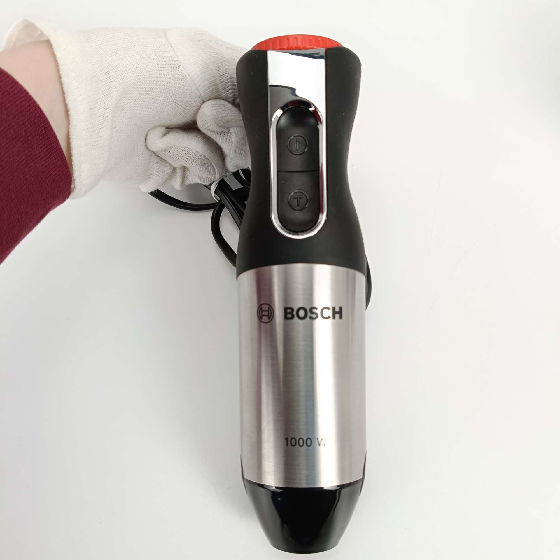 Blender BOSCH ErgoMixx Style MS6CM6120 C,  1000 W, czarny 2 w 1