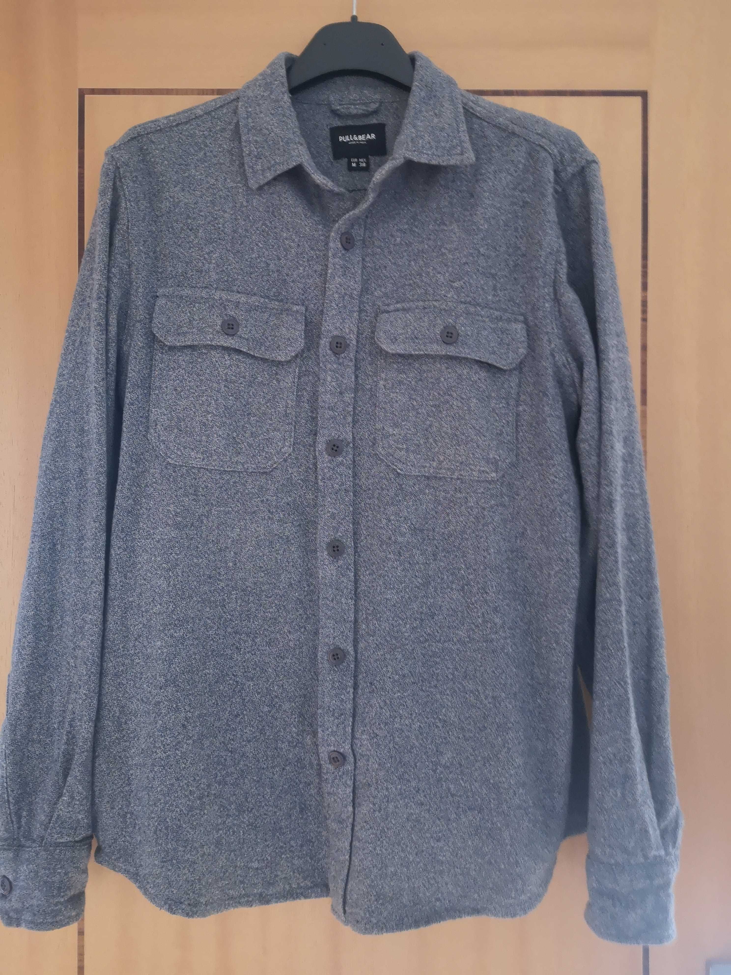 Camisa cinza - Homem - Tamanho M - Pull&Bear