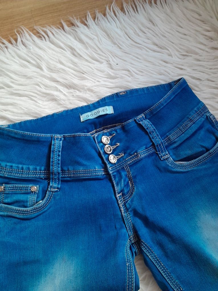 Spodnie skiny jeansowe rozmiar 36