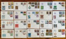 Portugal FDC Selos – Sobrescritos 1º dia CTT - anos 60 e 70