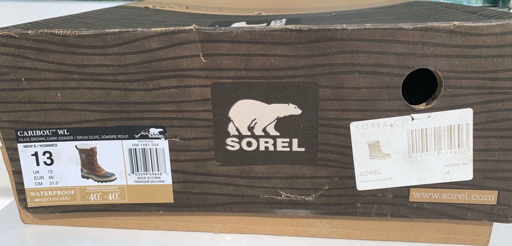 Botas de Neve SOREL Tamanho 13