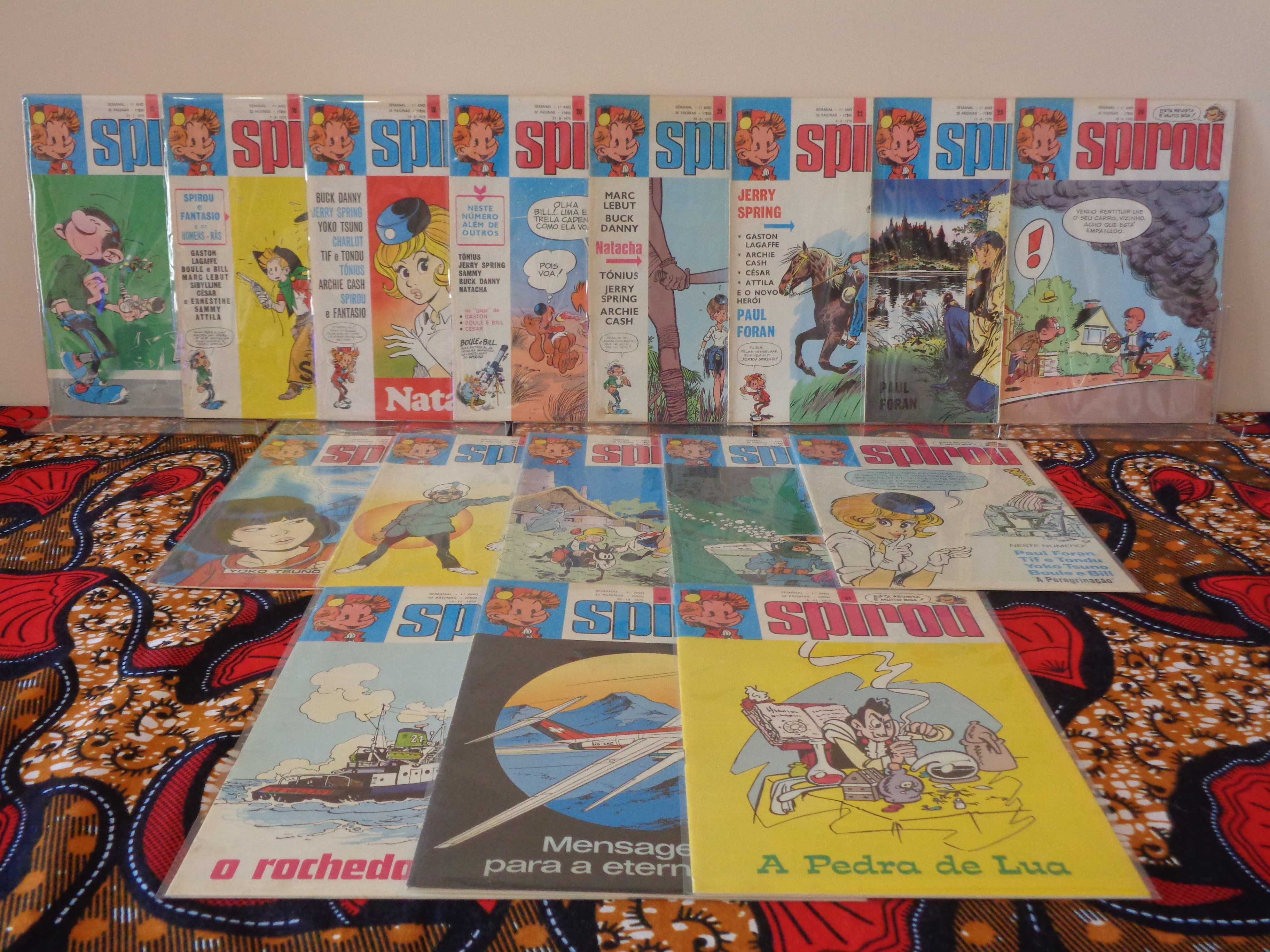 Revista Spirou. 2ª Série Completa. 32 Títulos. 1979. Portes Incluídos.
