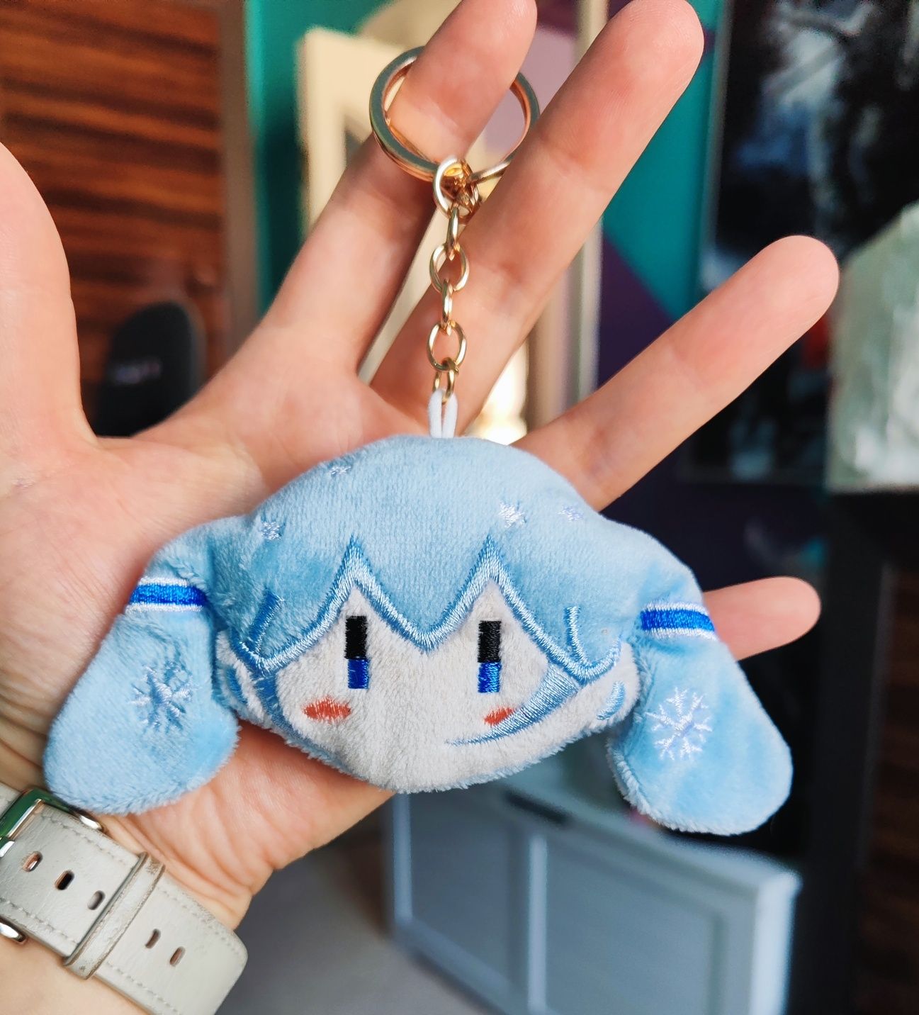 Hatsune Miku - breloczek pluszowy.