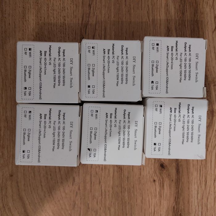 Розумний новий міні перемикач WiFi DIY Smart Switch 16А для Tuya Smart