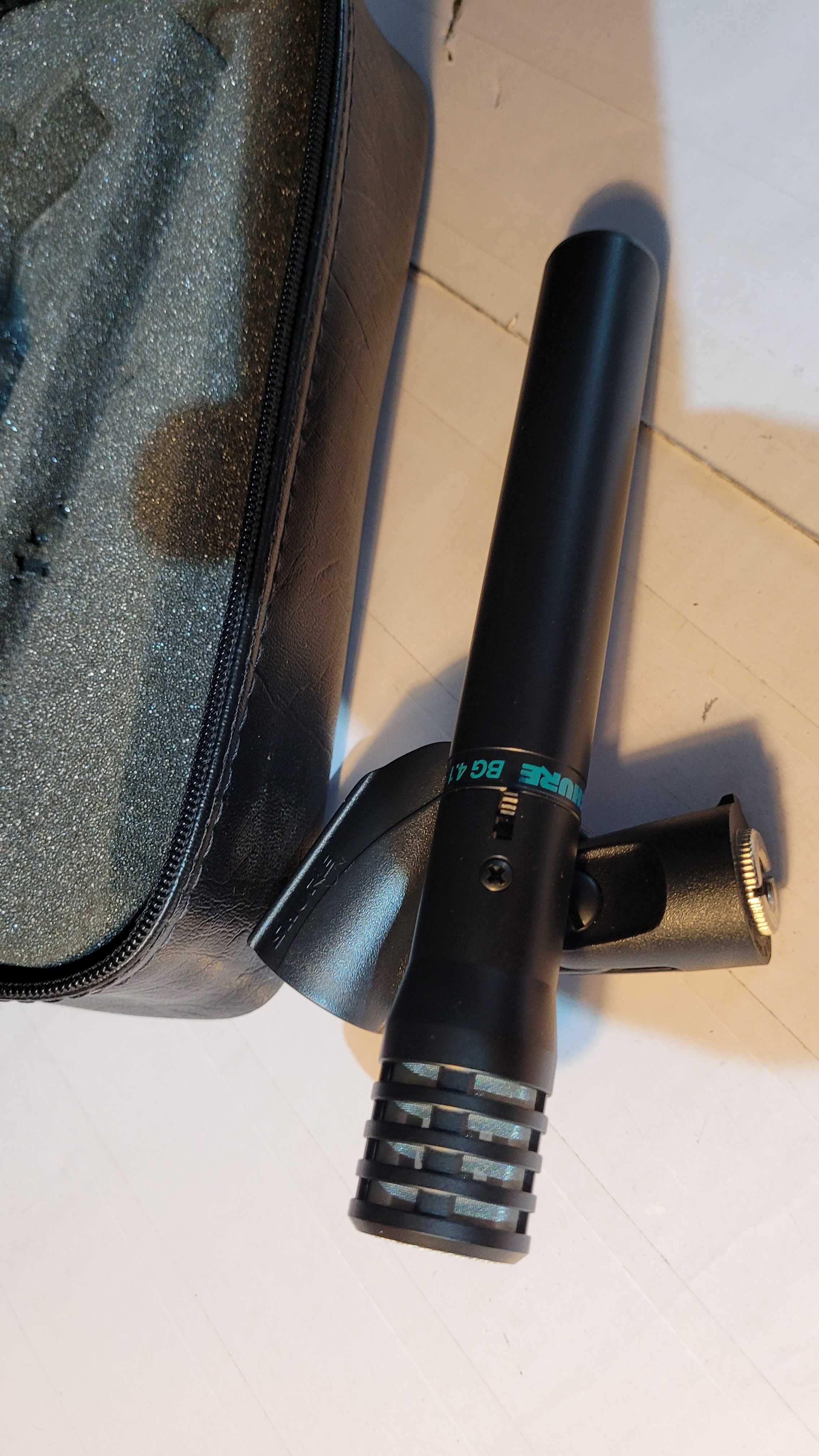 shure bg 4.1 mikrofon pojemnościowy jak nowy!