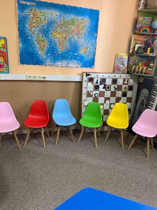 Дитячий стілець для дитячого садка          Детский стульчик