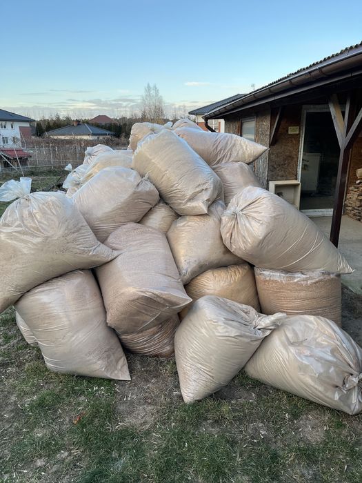 Wióry, trociny na opał