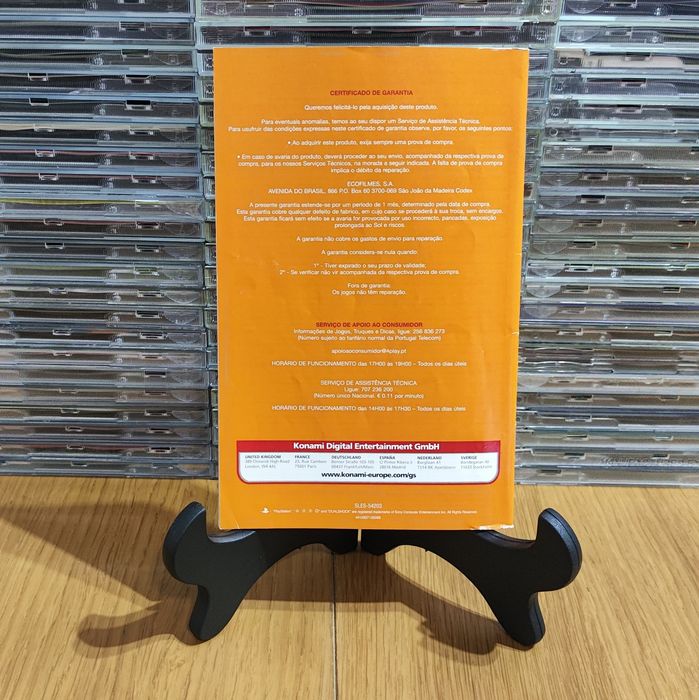 PES 6 Pro Evolution Soccer Capa e Manual Originais PS2