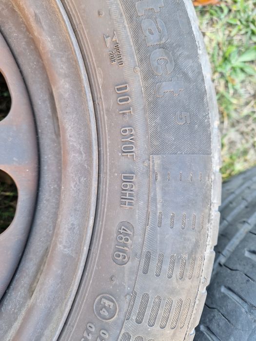 Koła letnie Continental 205/55 R16 2016r 5-6mm