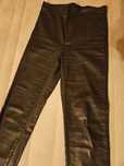Spodnie Massimo Dutti cotton ( jak ze skory)