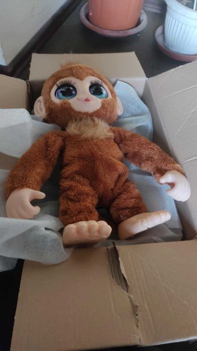 interaktywna małpka furreal peanut