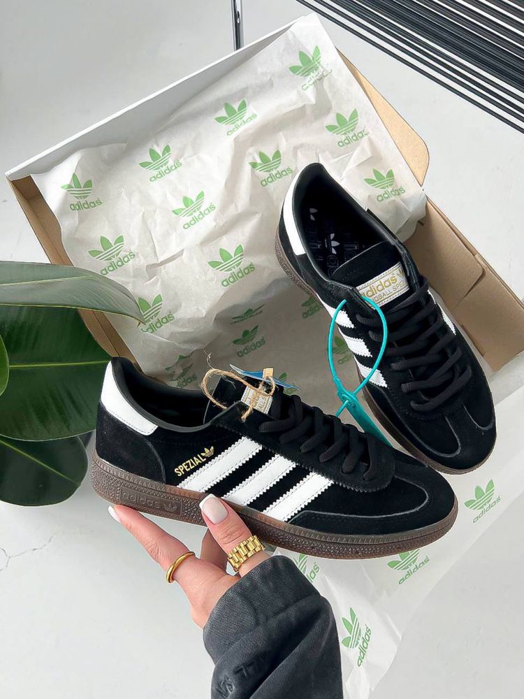 Жіночі кросівки Adidas Spezial Black | адідас спешил