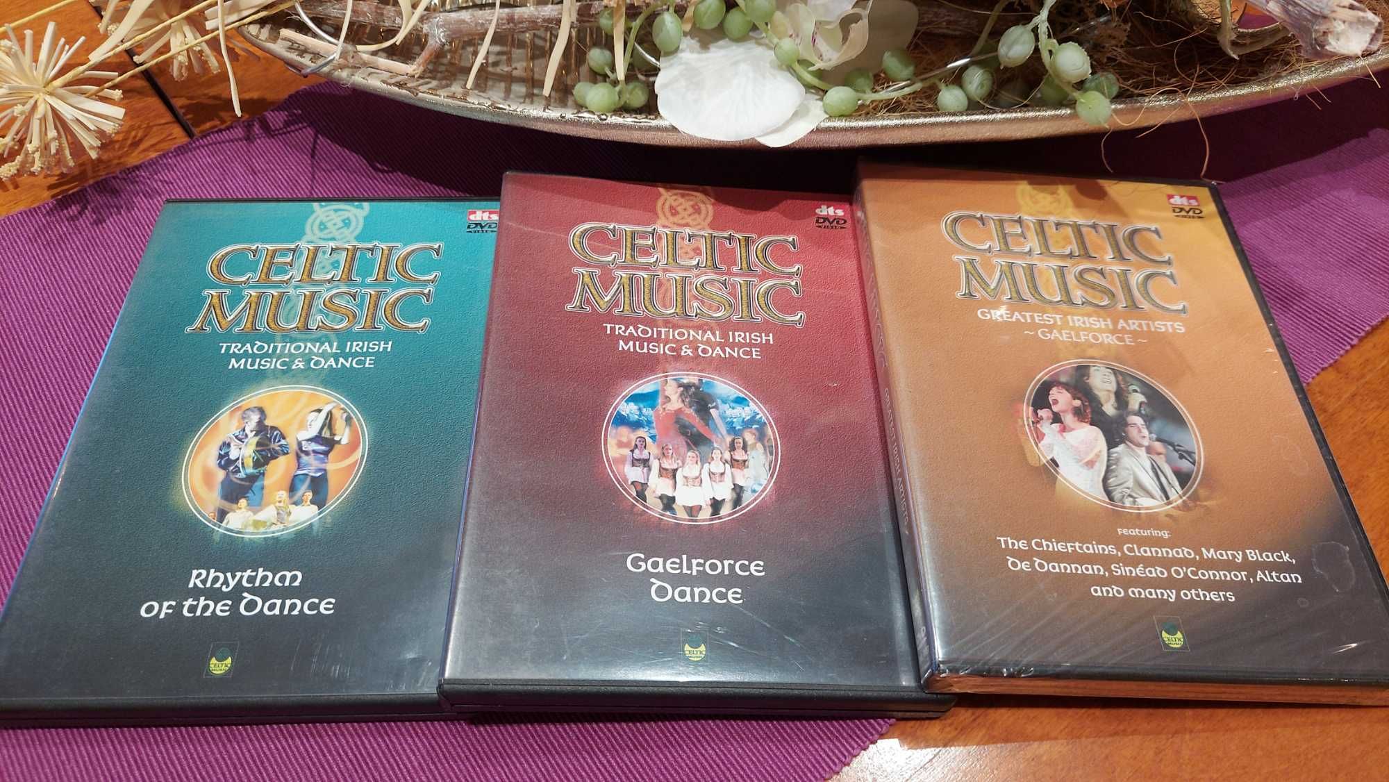 CELTIC MUSIC - Traditional Irish Music & Dance Muzyka celtycka 3 x DVD