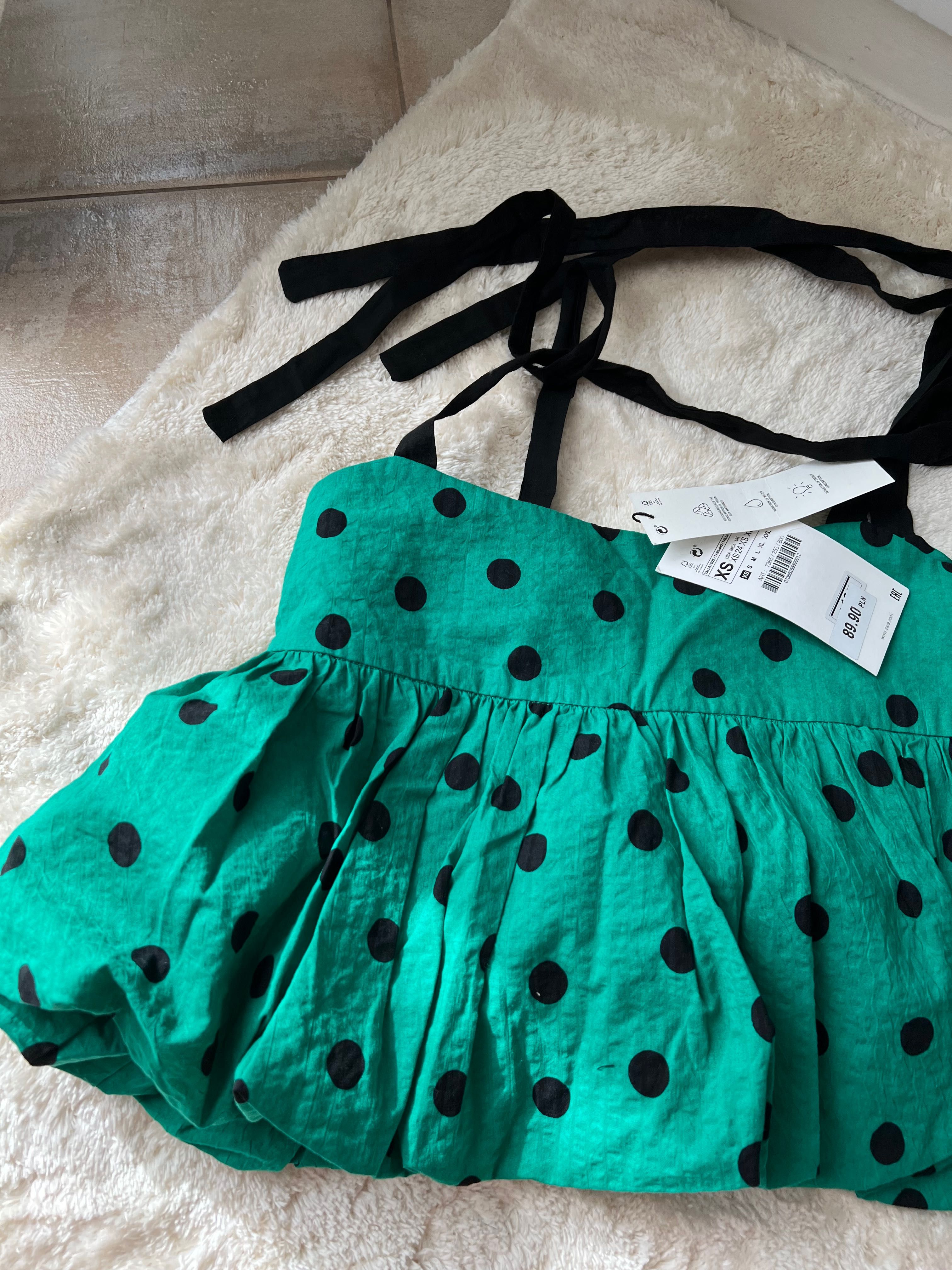 Top Zara nowy z metką rozmiar 34/XS