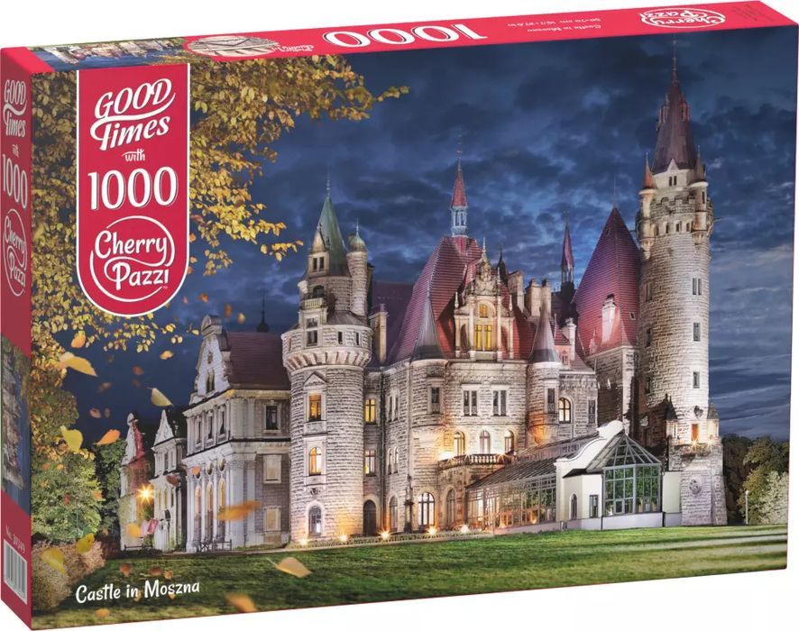 Puzzle 1000 elementów. Zamek w Mosznej 30349. CherryPazzi