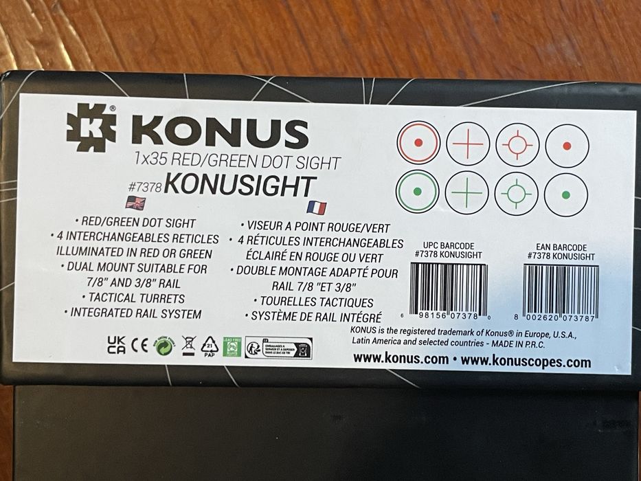 каліматор konus 1x35