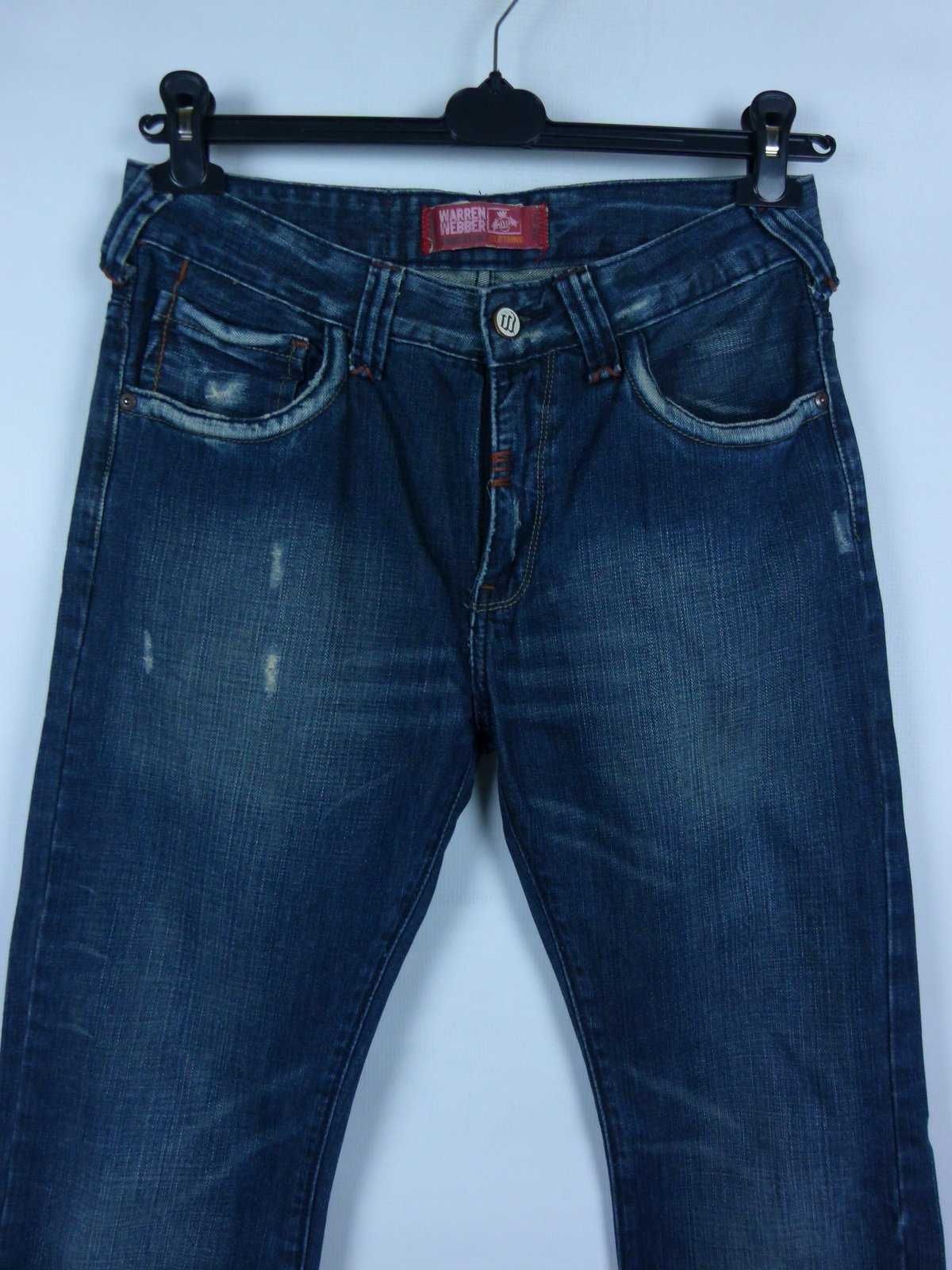 Warren Webber proste spodnie jeans / W30 - S