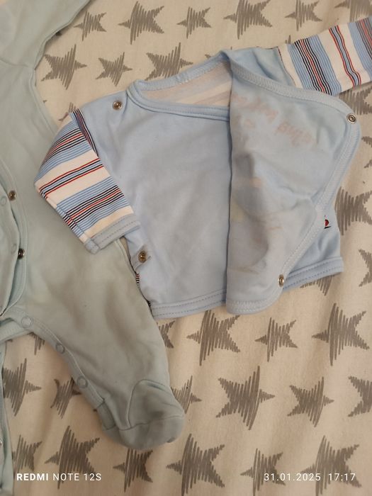 Pajacyk i bluzeczka niemowlęca rozmiar 56