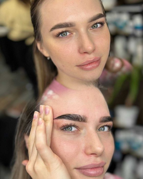 Ламинирование Коррекция Окрашивание Бровей