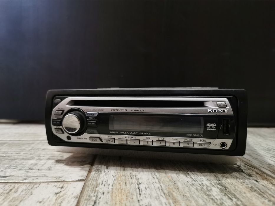 Sony CDX-GT420U, автомагнитола, магнитола в авто.