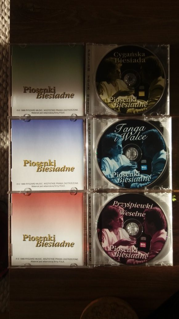 Piosenki Biesiadne 3 CD Box 1999 r. Ryszard Music