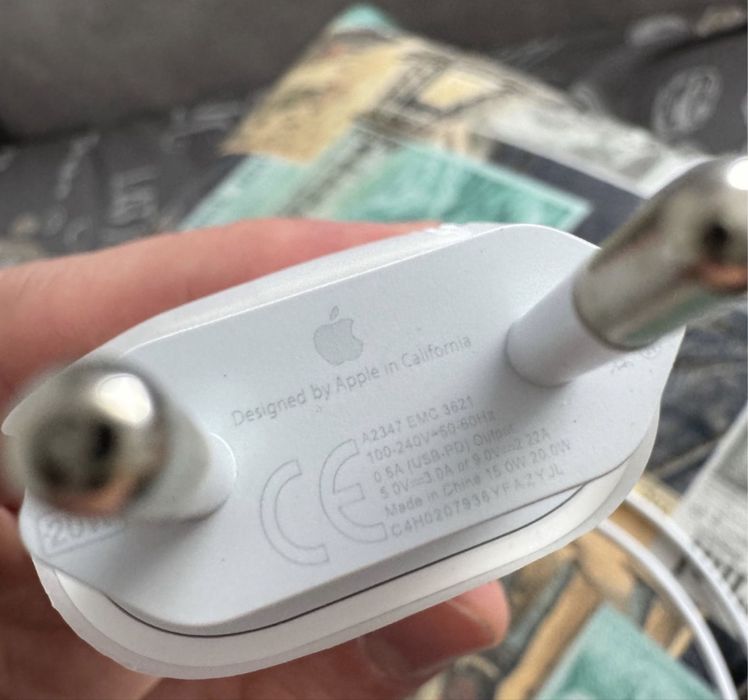 iphone Apple адаптер блок и кабель лайтнинг зарядка typec
