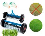Aerator wertykulator ogrodowy trawy murawy darni